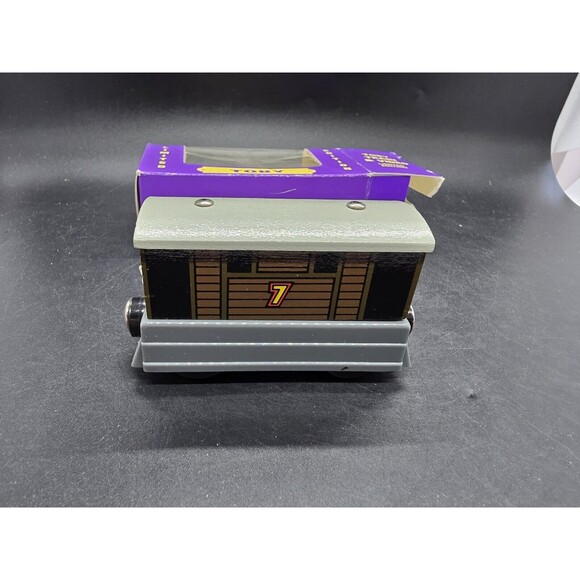 Thomas & Friends : Thomas' Trackside Tunes *No Vhs* Just Toby Train In Box Rare - Picture 9 of 11